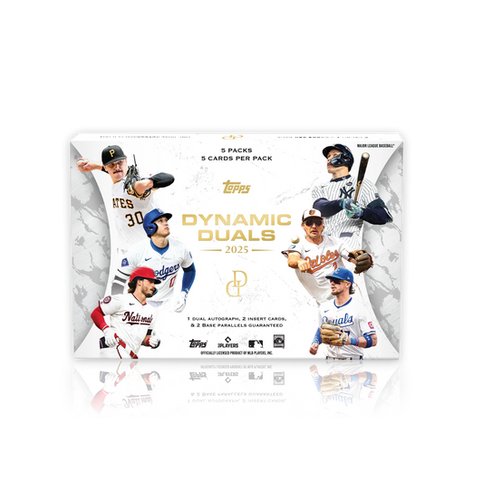 2025 Topps Dynamic Duals Baseball Hobby Box