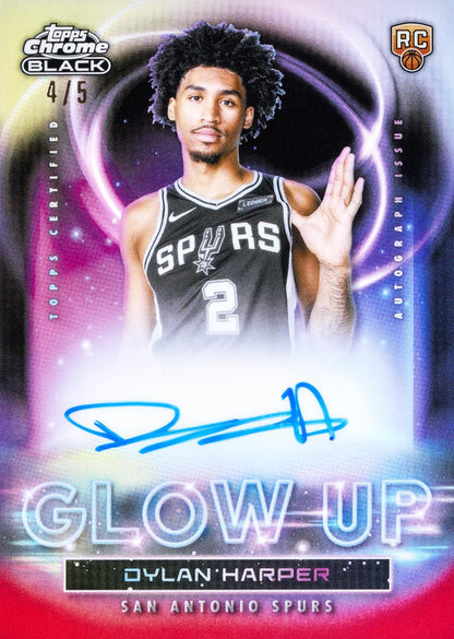 2025/26 Topps Chrome Black Basketball Hobby Box