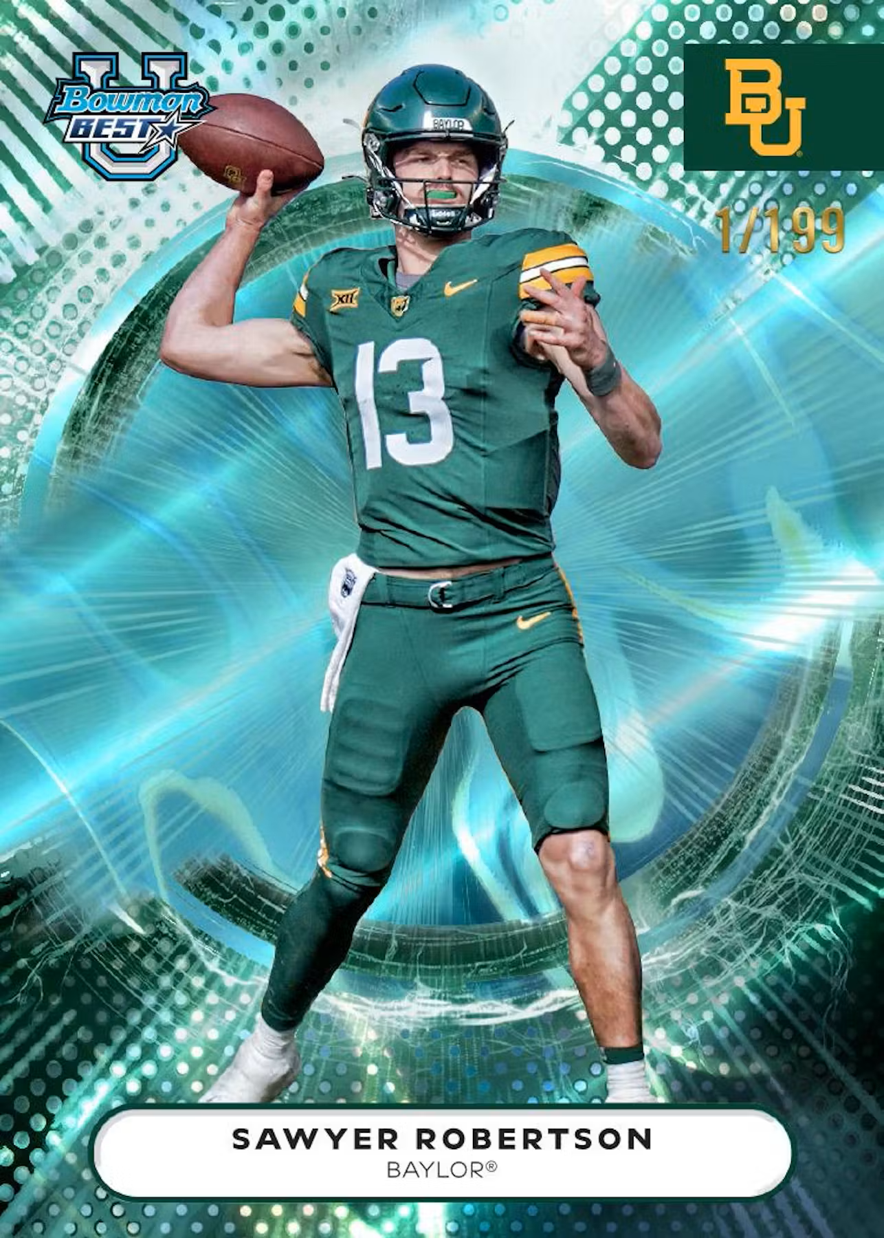 2025 Bowman's Best University Football Hobby Box