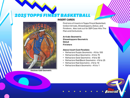 2024/25 Topps Finest Basketball Breaker's Delight Box
