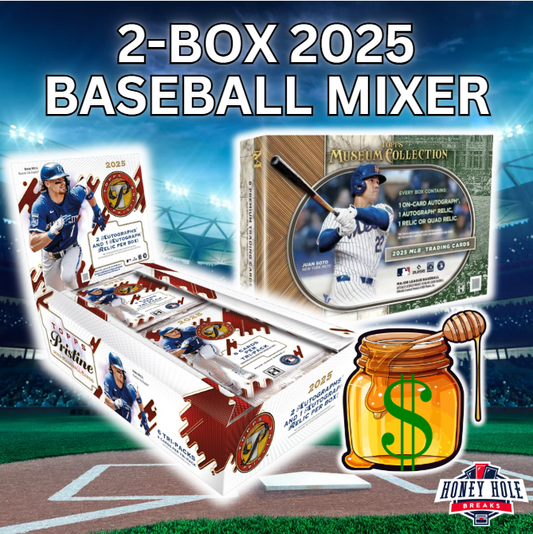 1x 2025 Topps Museum Collection Hobby, 1x 2025 Topps Pristine Baseball Hobby - 3 RANDOM TEAM Break #1536