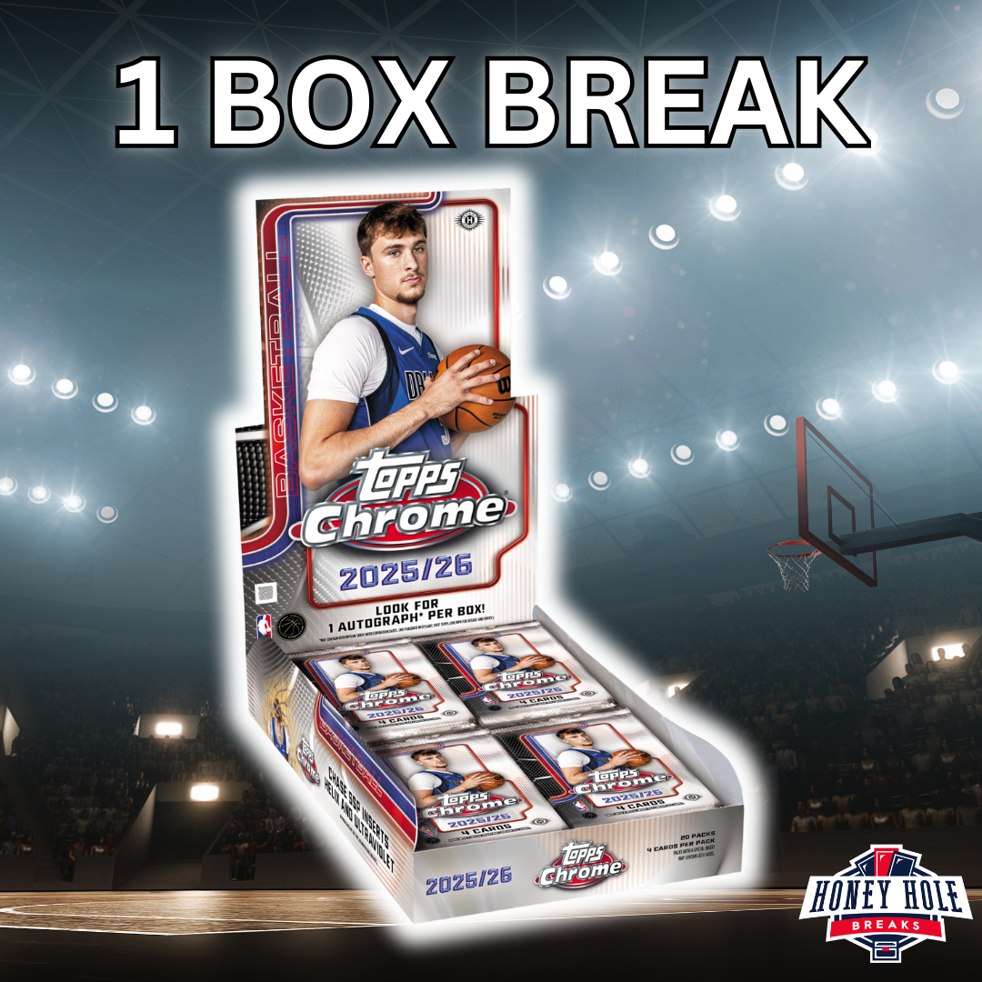 1 Box 2025/26 Topps Chrome Basketball Hobby -  RANDOM TEAM Break #1313