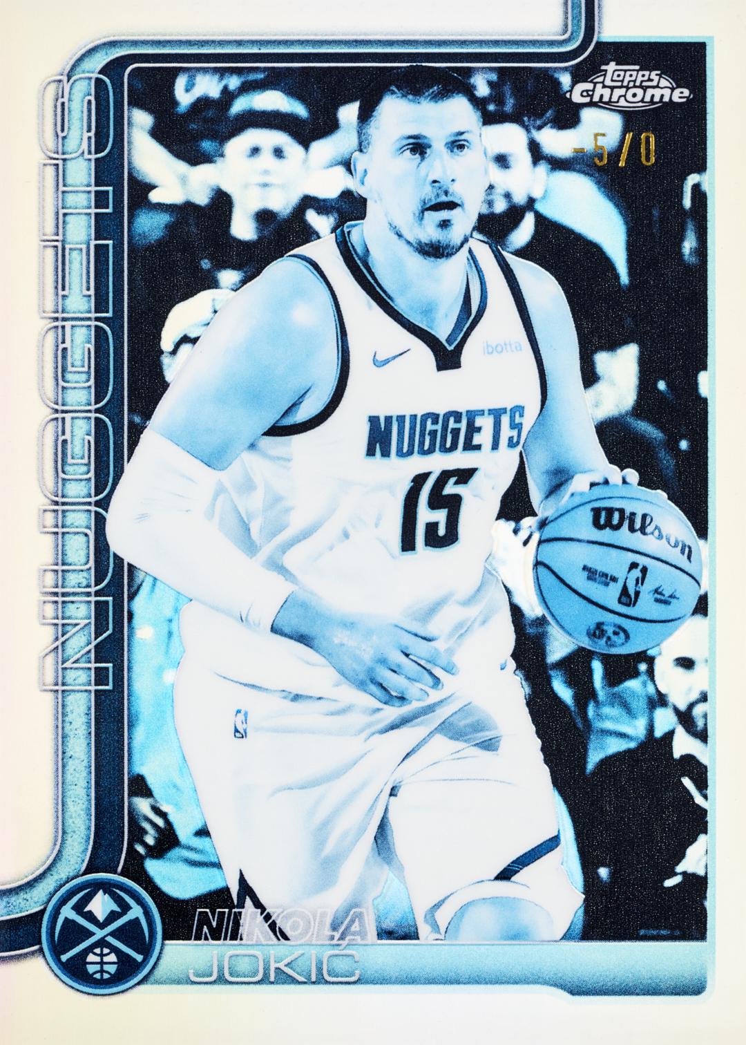 2025/26 Topps Chrome Basketball Mega Box