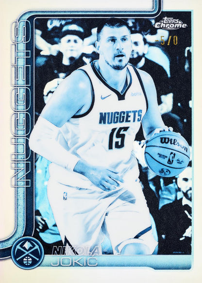 2025/26 Topps Chrome Basketball Mega Box