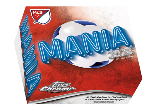 2026 Topps MLS Chrome Soccer Mania Box