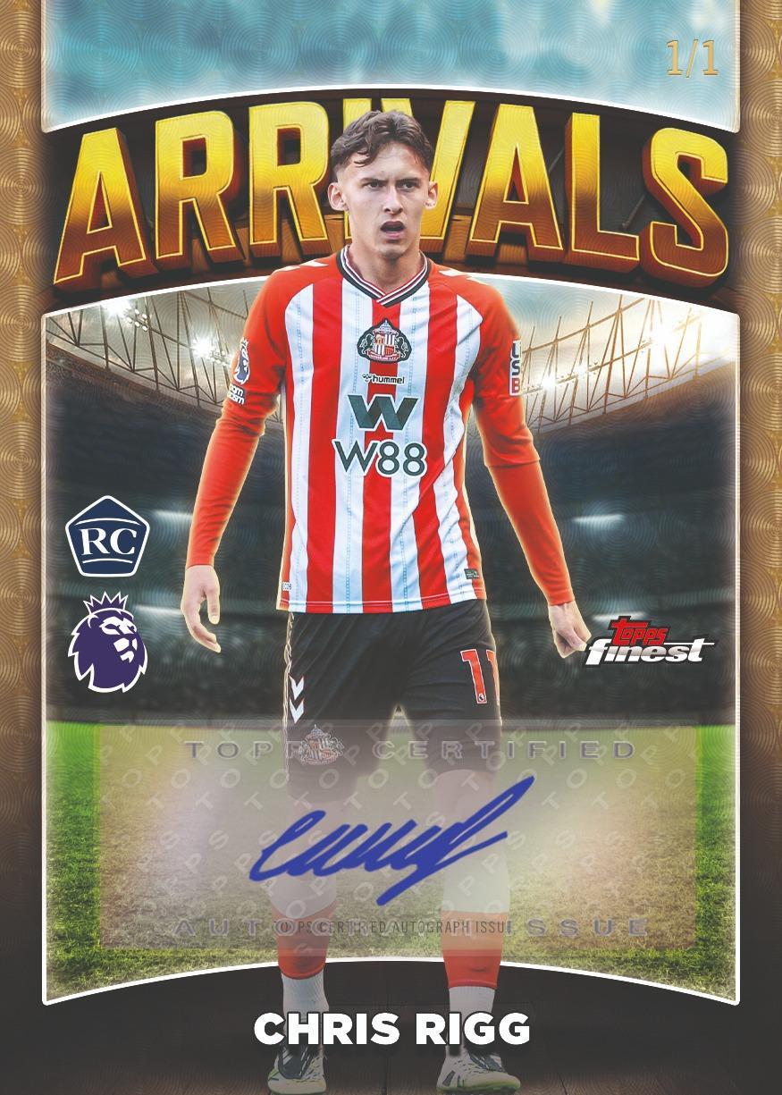 2026 Topps Finest Premier League Soccer Hobby Box