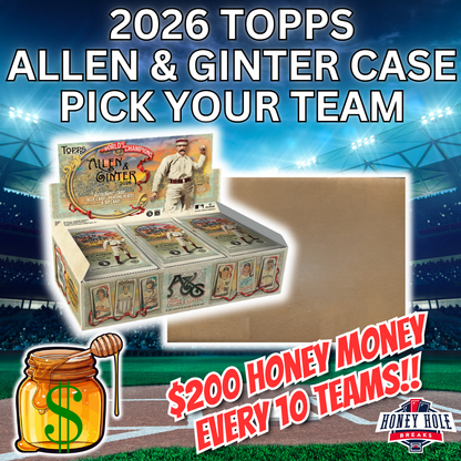 FULL CASE 2026 Topps Allen & Ginter Baseball Hobby (12 Boxes) - PICK YOUR TEAM Break #2165