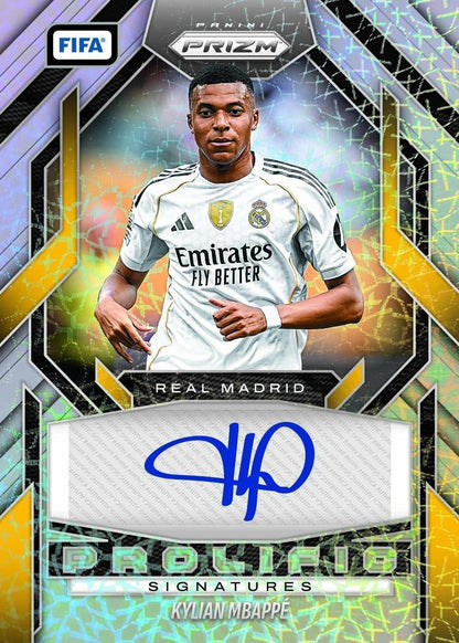 2025-26 Panini Prizm FIFA Trading Card Box Choice
