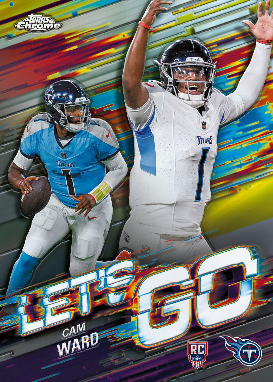2025 Topps Chrome Football Jumbo Box