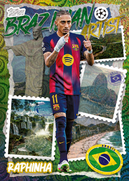 2025/26 Topps UEFA Club Competitions Soccer Hobby Box