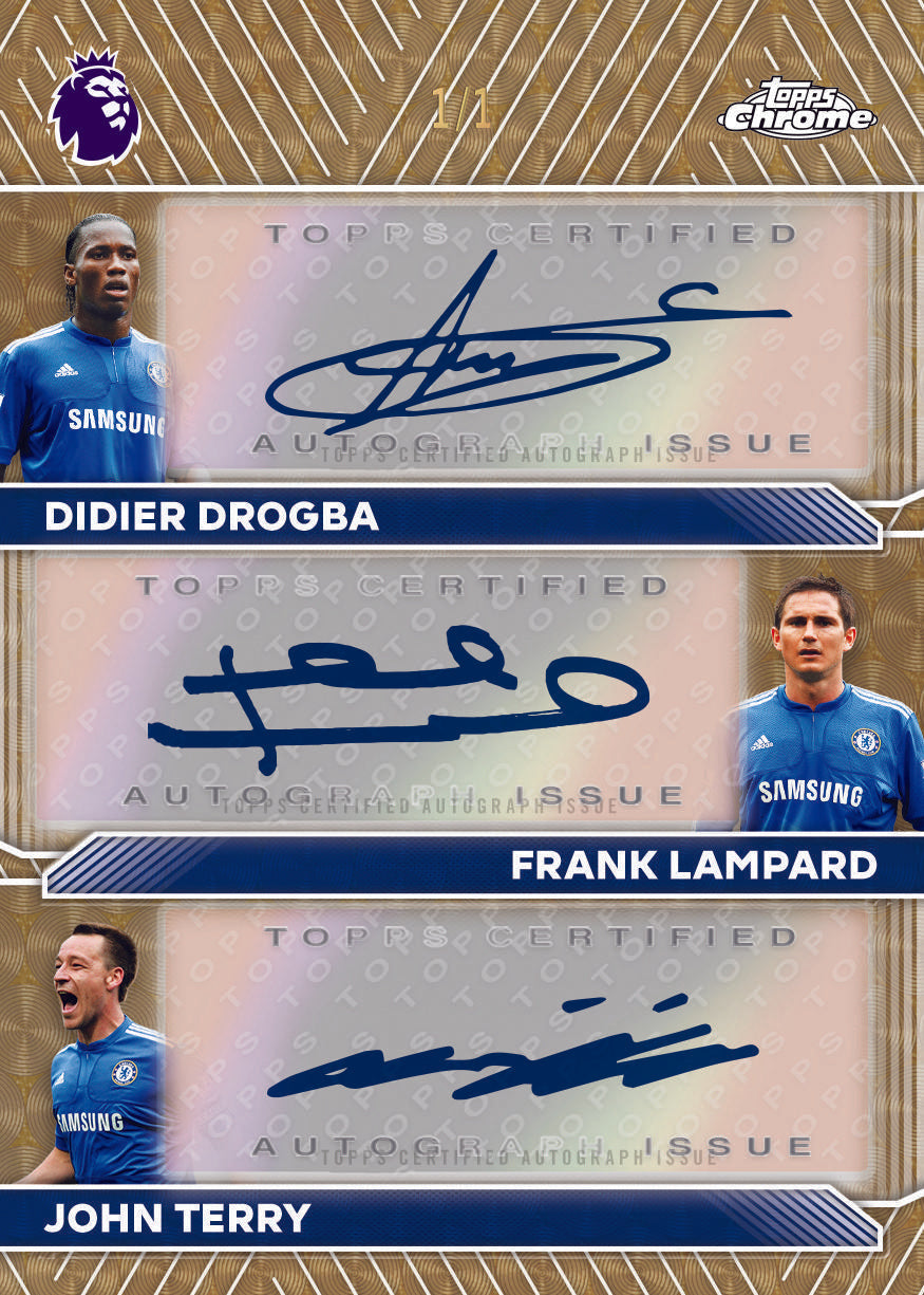 2026 Topps Chrome Premier League Soccer Hobby Box