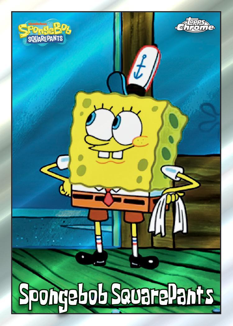 2025 Topps Chrome Spongebob Squarepants 25th Anniversary Hobby Box