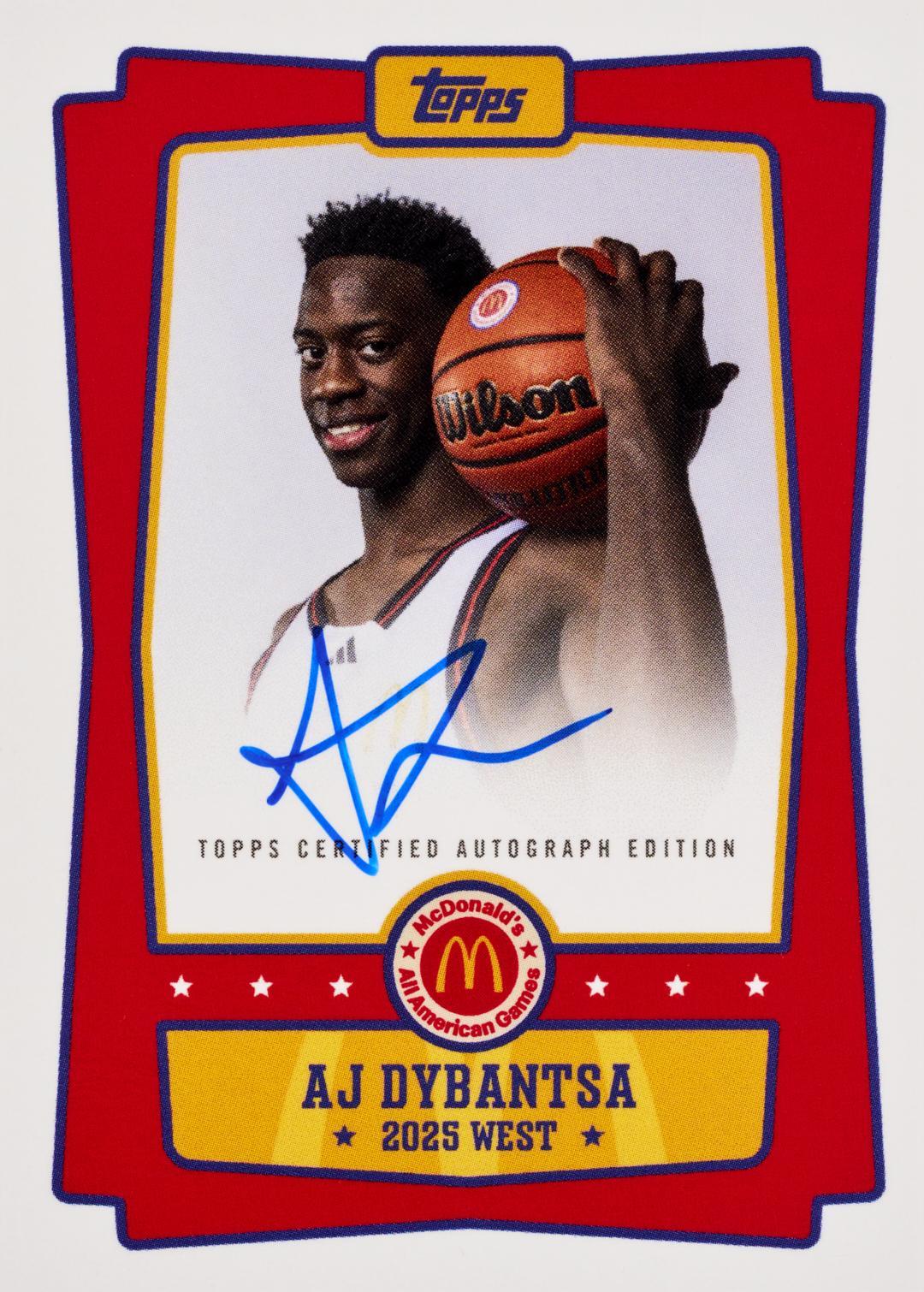 2025 Topps Chrome McDonald's All American Basketball Hobby Box