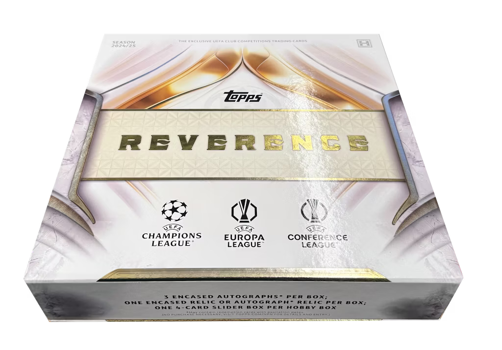 2024/25 Topps UEFA Club Competitions Reverence Soccer Hobby Box