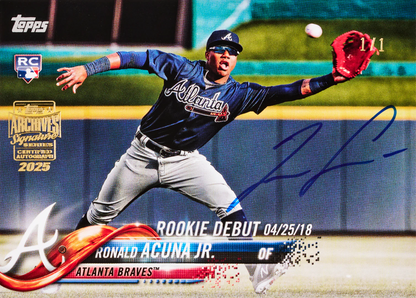 2025 Topps Archives Signature Series Active Player Edition Baseball Hobby Box