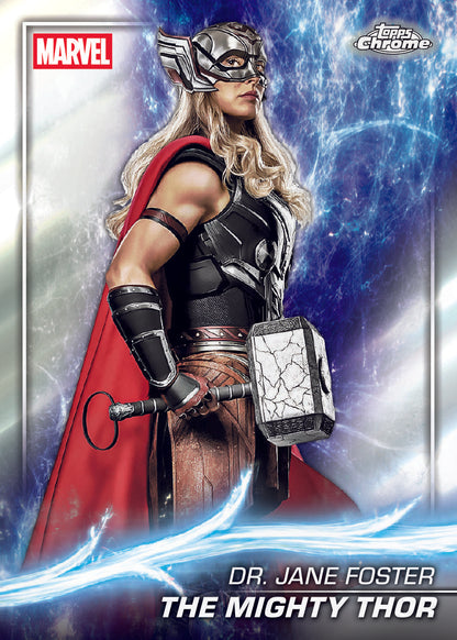 2025 Topps Marvel Studios Chrome Hobby Box