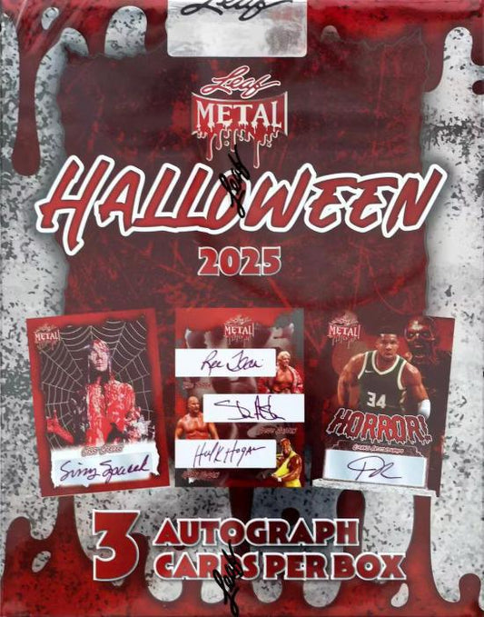 2025 Leaf Metal Halloween Box