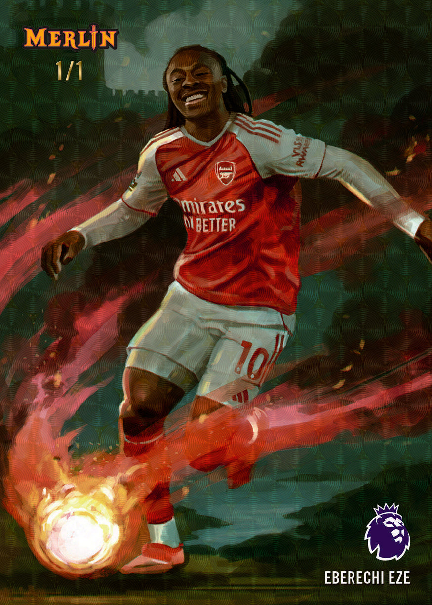 2026 Topps Merlin Premier League Soccer Blaster Box