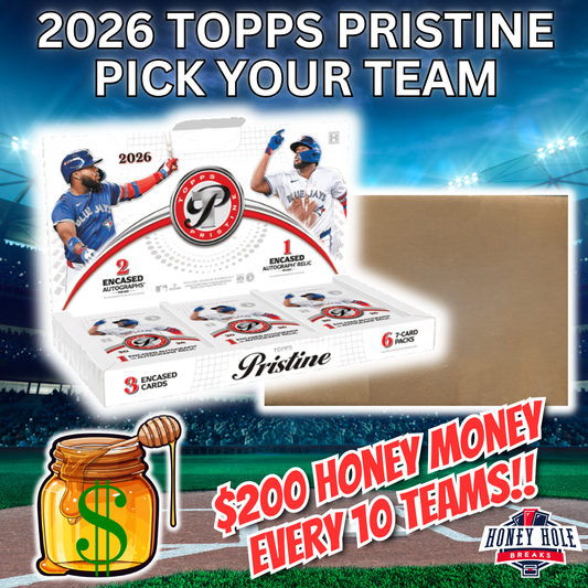FULL CASE (6x) 2026 Topps Pristine Baseball Hobby - PICK YOUR TEAM Break #1971