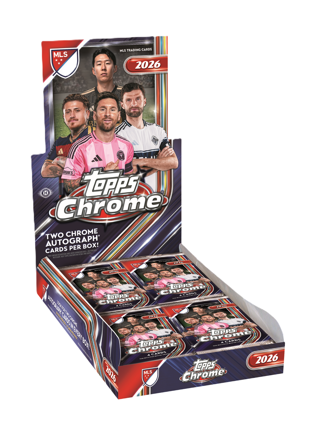 2026 Topps MLS Chrome Soccer Hobby Box