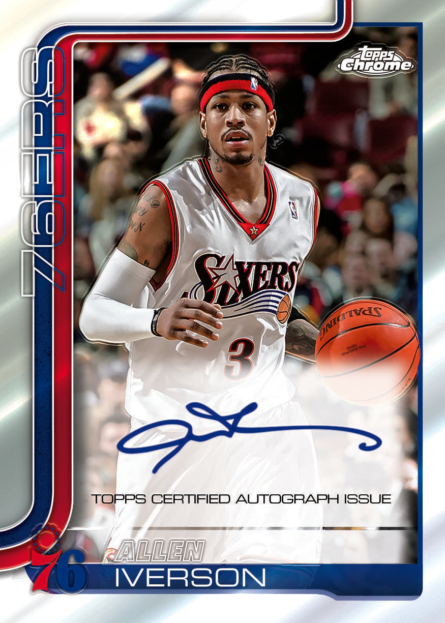 2025/26 Topps Chrome Basketball Blaster Box