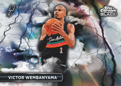 2025/26 Topps Chrome Black Basketball Hobby Box
