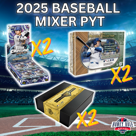 2x 2025 Topps Gilded Collection Baseball, 2x 2025 Topps Museum Collection Baseball, 2x 2025 Topps Cosmic Chrome Baseball Hobby - PICK YOUR TEAM Break #1535