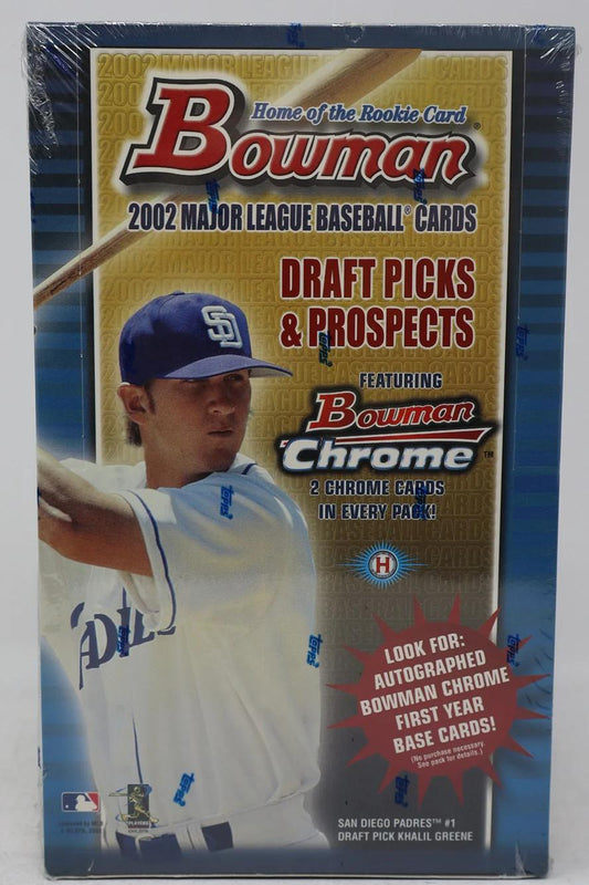 2002 Bowman Baseball Hobby Box