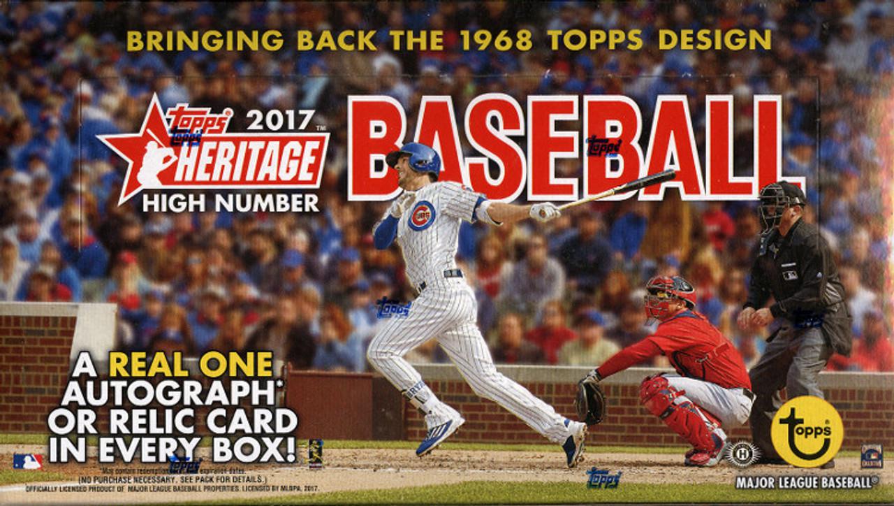2017 Topps Heritage High Number Hobby Box