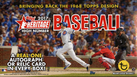 2017 Topps Heritage High Number Hobby Box