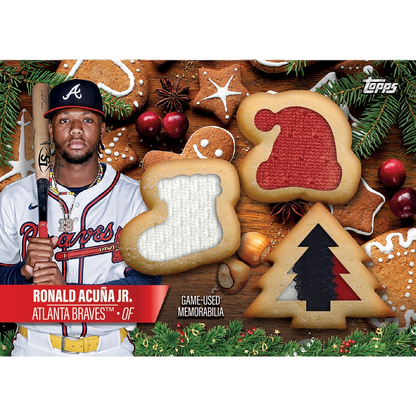 2025 Topps Holiday Baseball 3 Tin Box