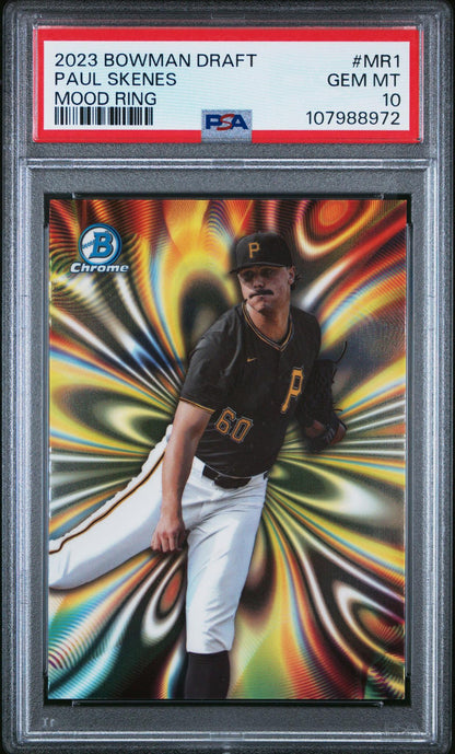 2023 Bowman Draft Mood Ring #MR1 Paul Skenes PSA 10