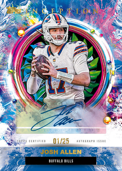 2026 Topps Inception Football Hobby Box