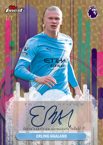 2026 Topps Finest Premier League Soccer Hobby Box