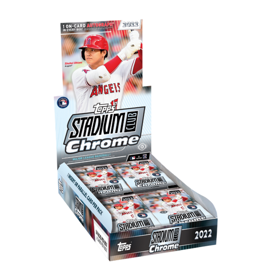 2022 Topps Stadium Club Chrome Hobby Box