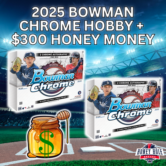 2x '25 Bowman Chrome Hobby - 3 RANDOM TEAM Break #1179