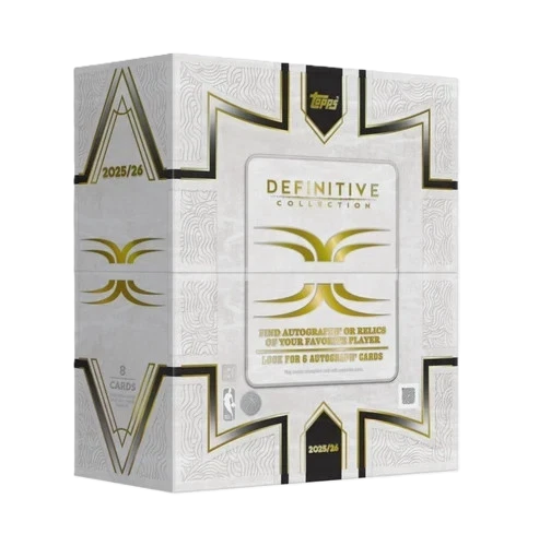 2025/26 Topps Definitive Basketball Hobby 2 Box Case