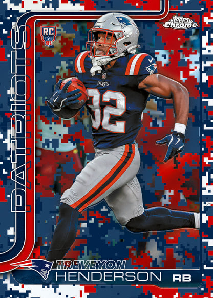 2025 Topps Chrome Football Hobby Box