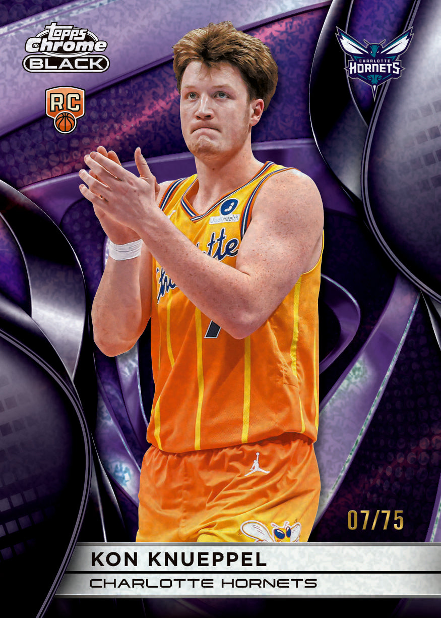 2025/26 Topps Chrome Black Basketball Hobby Box
