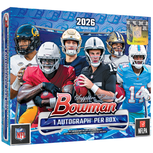 2026 Bowman Football Sapphire Edition Box