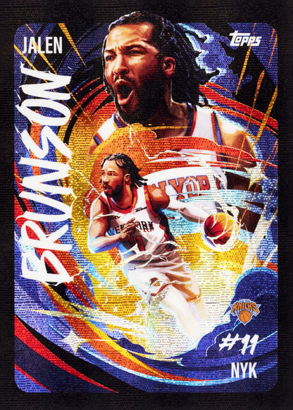 2025/26 Topps Chrome Basketball Jumbo Box