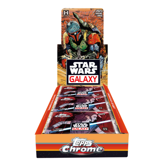2023 Topps Chrome Star Wars Galaxy Hobby Box