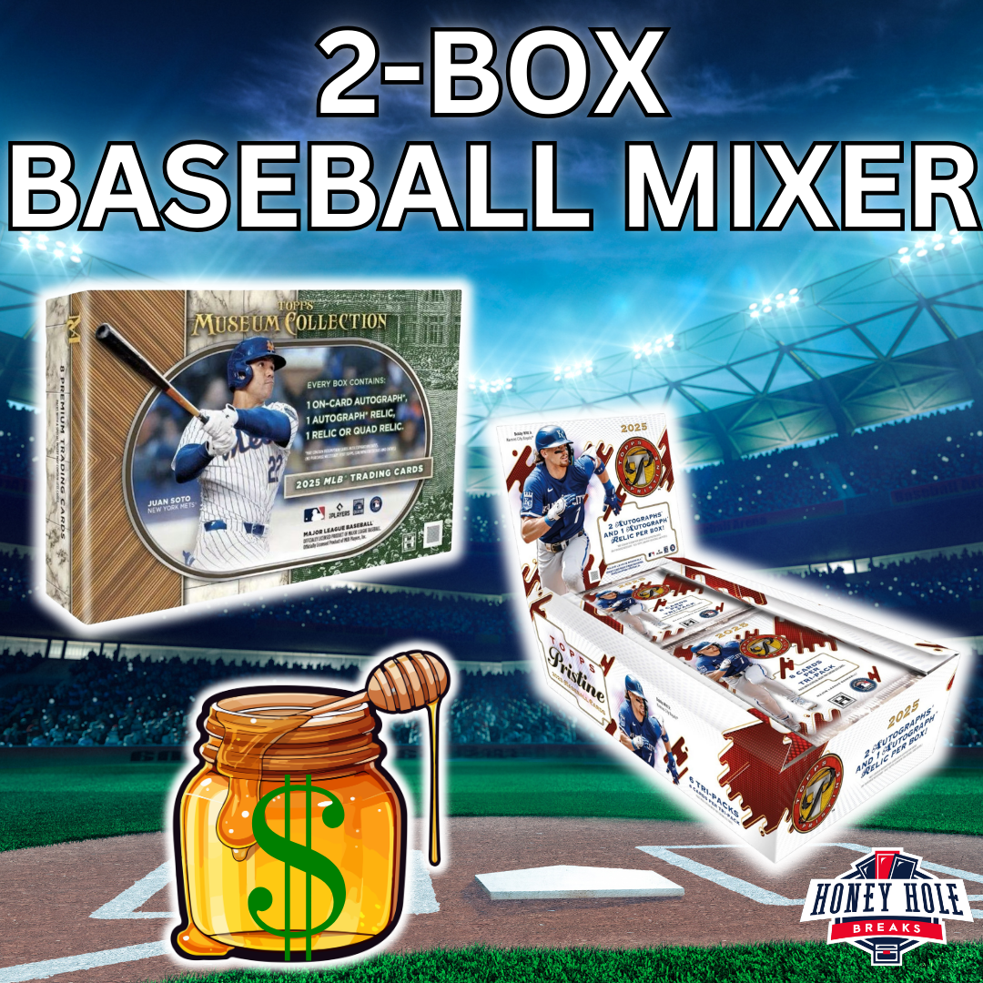 1x 2025 Topps Pristine Baseball Hobby + 1x 2025 Topps Museum Collection Baseball Hobby - 3 RANDOM TEAM Break #1555