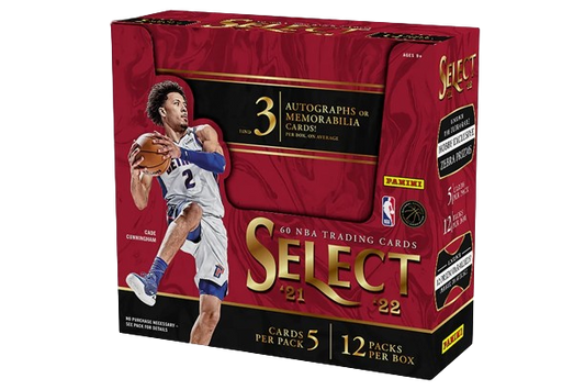 2021/22 Panini Select Basketball Hobby Box