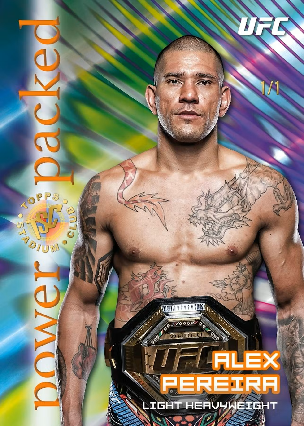 2025 Topps UFC Stadium Club Hobby Box