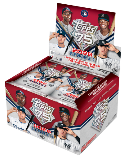2026 Topps Series 1 Baseball Hobby Jumbo Box