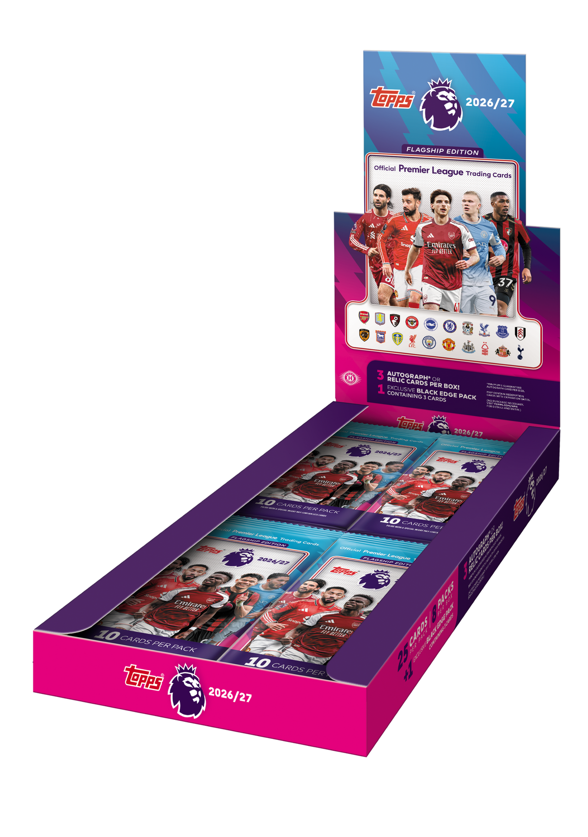 2026/27 Topps Premier League Soccer Hobby Box