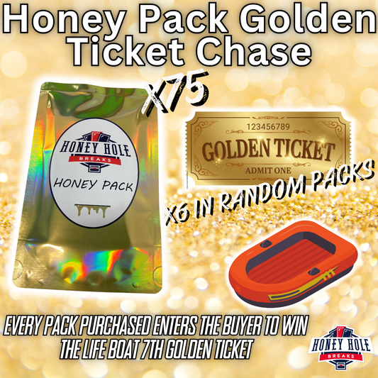 JUNE HONEY PACKS GOLDEN TICKET CHASE - Packs #1-25
