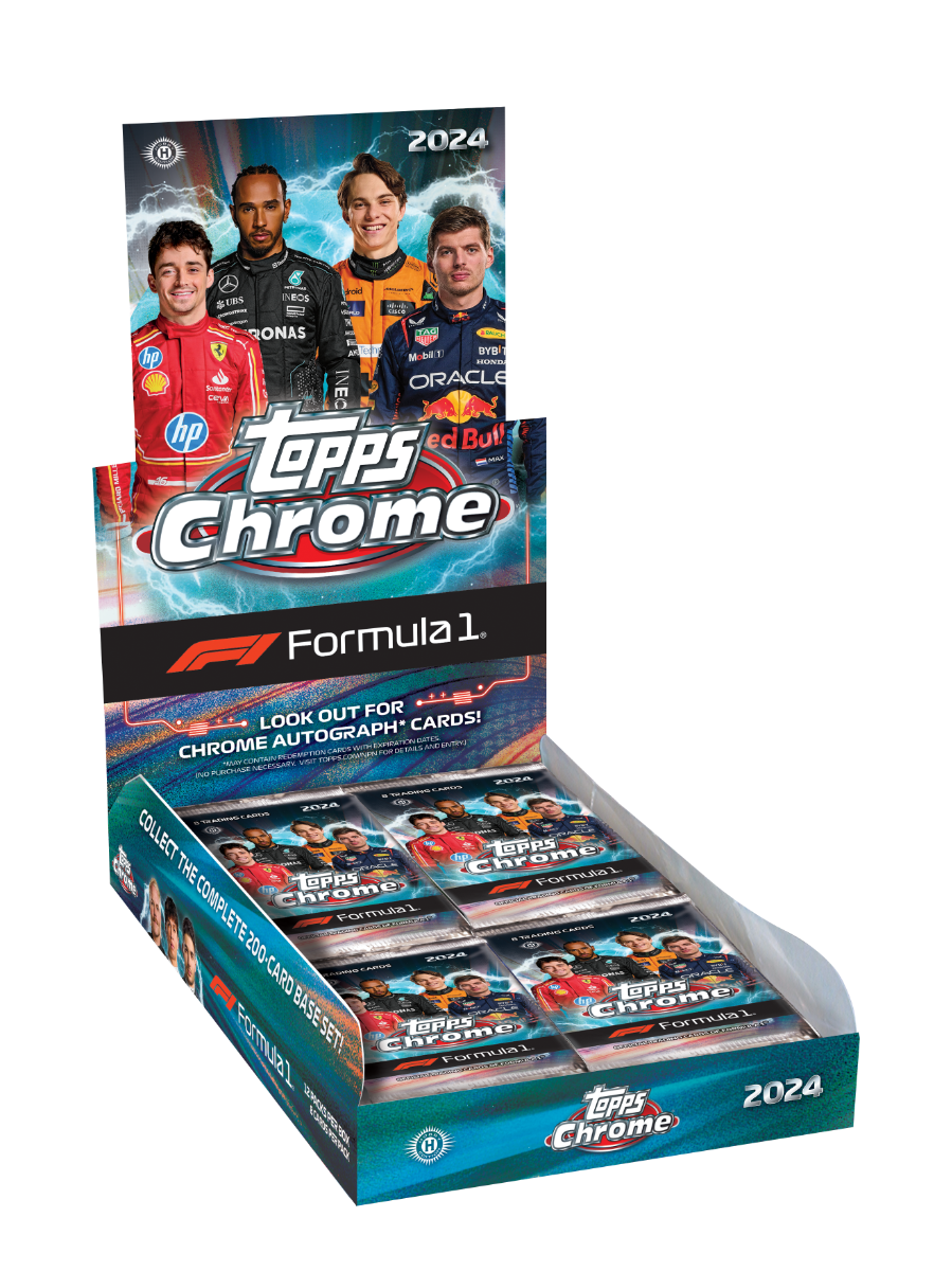 2024 Topps Chrome Formula 1 Racing Hobby Box