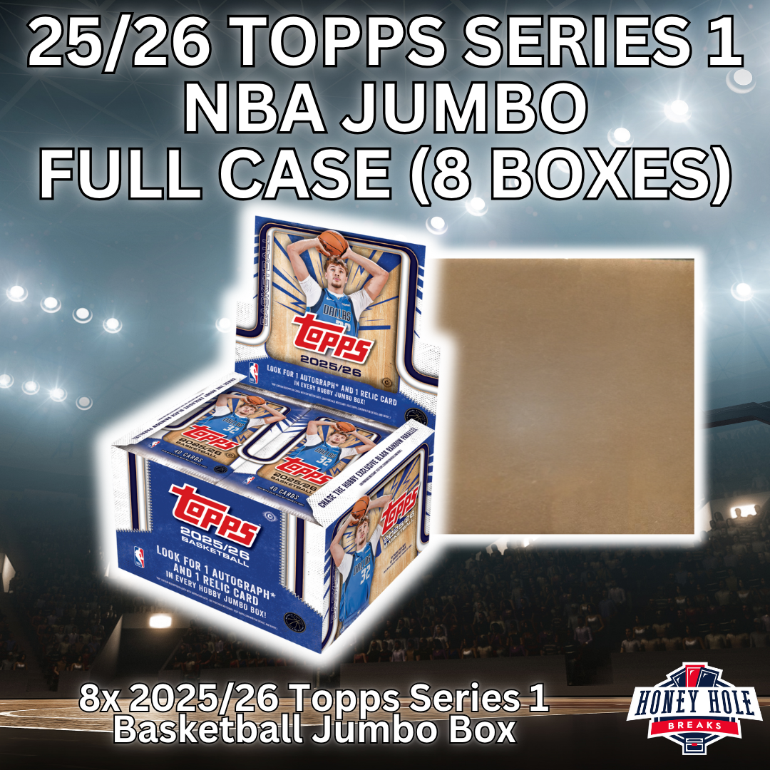 FULL CASE 2025/26 Topps Basketball Jumbo (8-Box) - Pick Your Team Break #1206